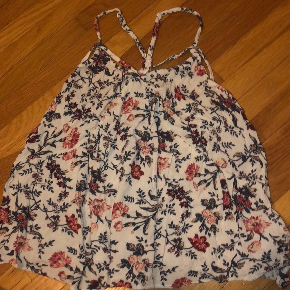 floral tank top